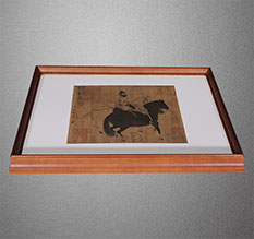 岳麓书画装裱配框服务案例